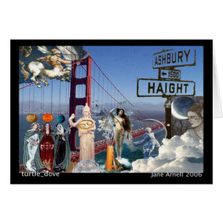 astrology art chart collage cards