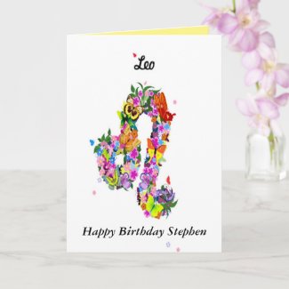 Astrology Birthday Card
