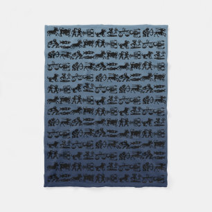 Astrology Blankets Horoscope Clocks - Customize