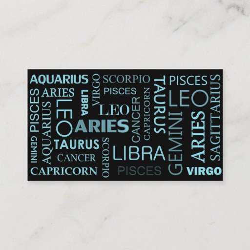 Customizable ASTROLOGY Business Card