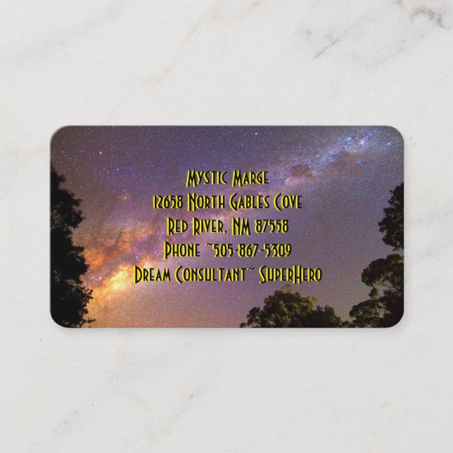 Astrology Business Cards (Front)