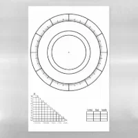 Magnetic Dry Erase Astrology Wheel Rotating Astrology Tools learn