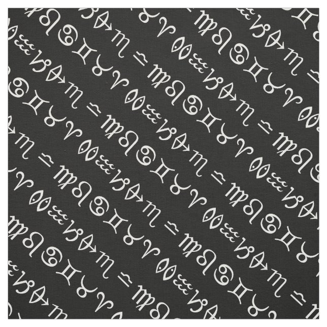 Astrology Fabric Personalized Zodiac Fabrics (Swatch)