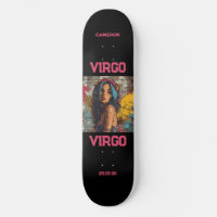 Astrology Graffiti Virgo Zodiac Skateboard