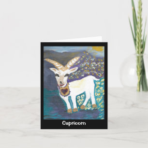 Astrology Horoscope Capricorn Card