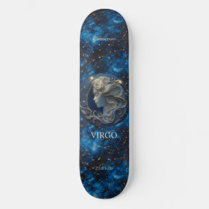 Astrology Personalized Virgo Zodiac Skateboard