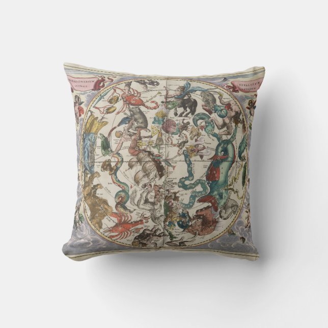 Astrology Pillow Star Signs Horoscopes (Front)