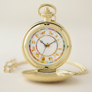 Astrology Pocket Watch