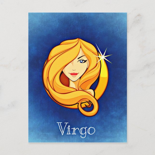 Astrology Sign Virgo Postcard (Front)