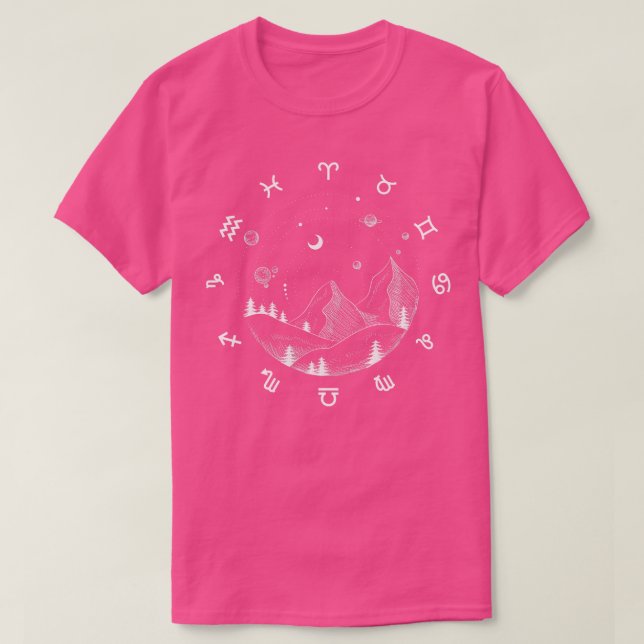Astrology Signs T-Shirt (Design Front)