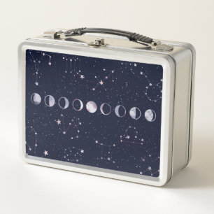 Astrology Sky Metal Lunch Box
