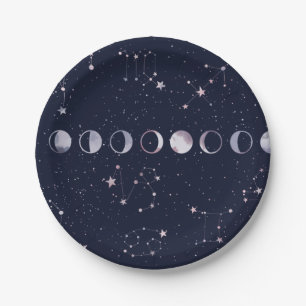 Astrology Sky  Paper Plates