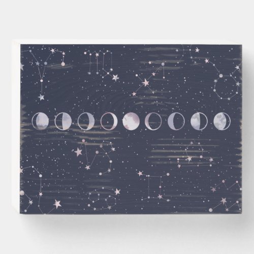 Astrology Sky Wooden Box Sign