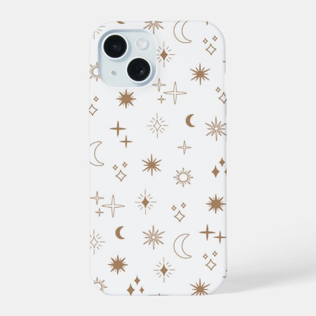 Astrology Star Pattern Iphone Case (Back)