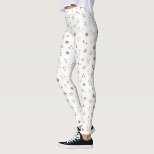 Astrology Star Pattern Leggings