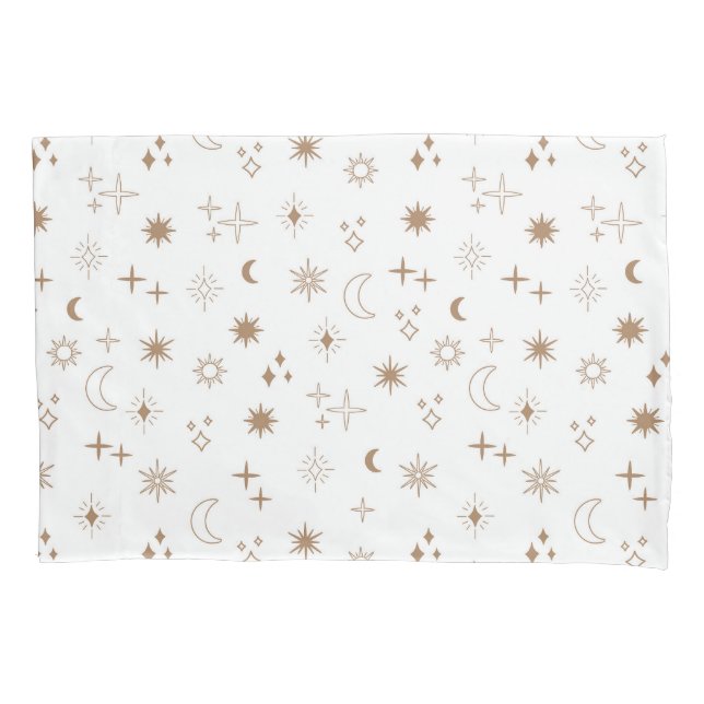 Astrology Star Pattern Pillow Case (Front-Left)