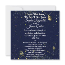 Astrology & Starry Night Theme | Celestial Wedding