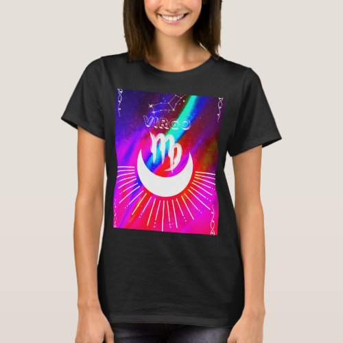 Astrology_ Virgo_ Womens Tshirt