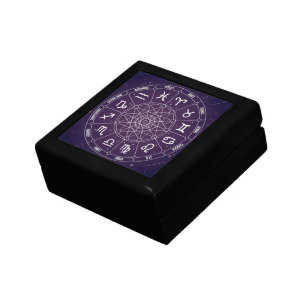Astrology wheel Star signs Gift Box