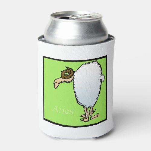 Astrology Zodiac Aries Sign Birthday Can Cooler
