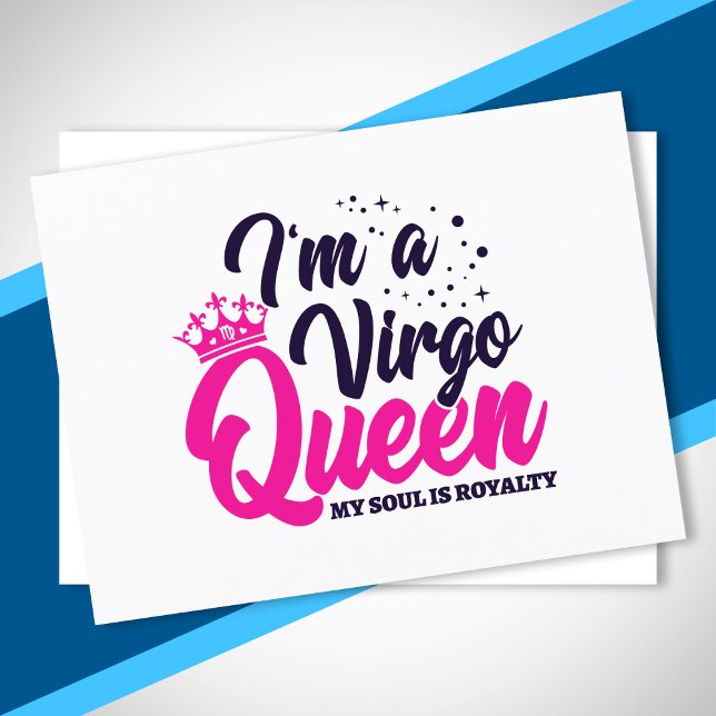 Astrology Zodiac August & September Birthday Virgo Postcard (Creator Uploaded)