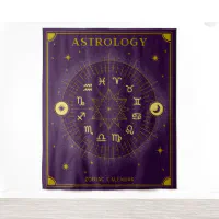 Purple discount zodiac tapestry