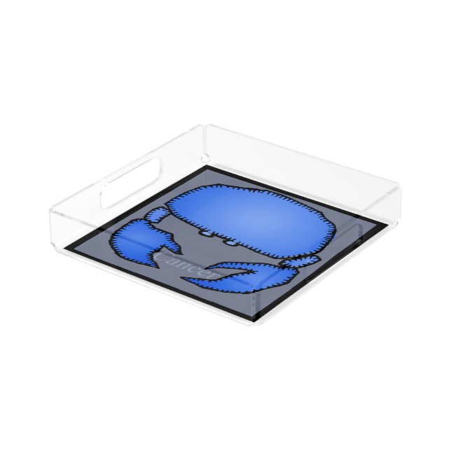 Astrology Zodiac Cancer Sign Birthday A Tray (Angled)