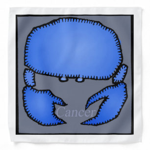 Astrology Zodiac Cancer Sign Birthday Bandana
