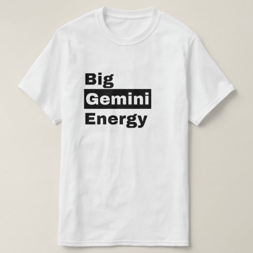 Astrology zodiac gemini birthday T_Shirt