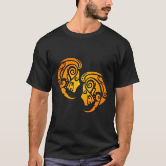 Astrology Zodiac Sign Gemini Horoscope Polynesia M T-Shirt