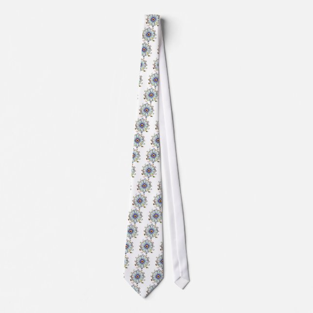 Astrology - ZODIAC-  Signs Neck Tie (Front)