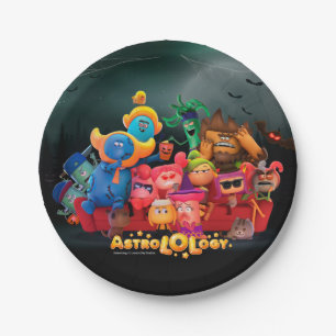 AstroLOLogy Halloween Paper Plate
