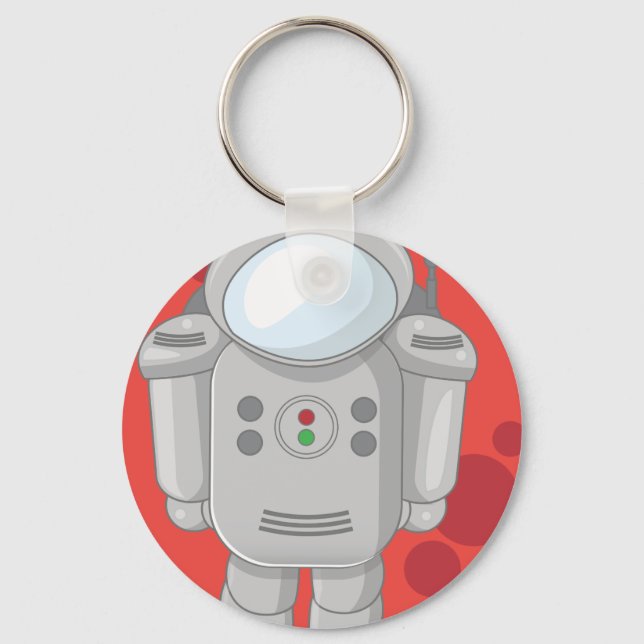 Astronaught's - Mars Keychain (Front)