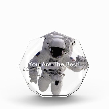 Astronaut Acrylic Award