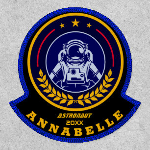 Astronaut ADD YOUR NAME Patch