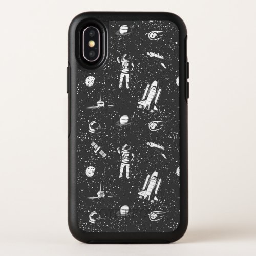 Astronaut aerospace pattern all phones OtterBox symmetry iPhone x case