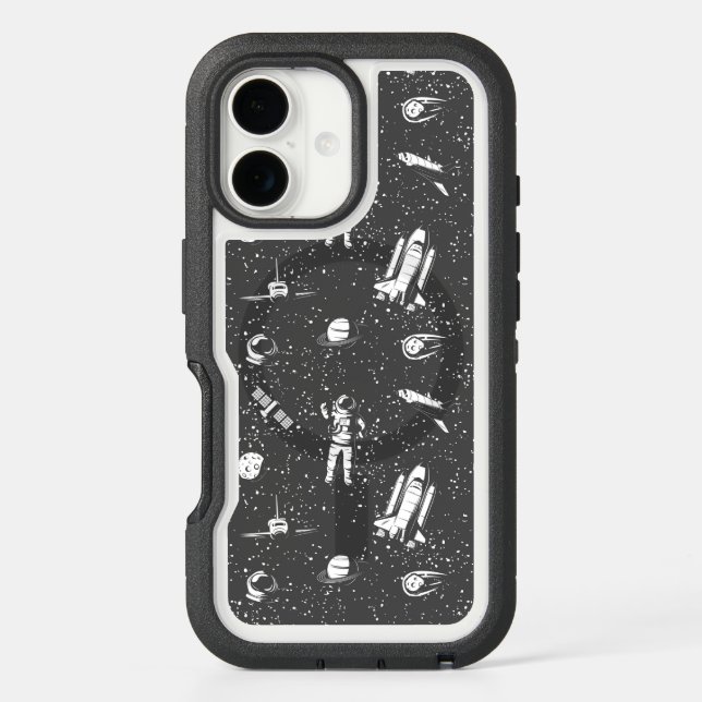 Astronaut aerospace pattern (all phones) otterbox iPhone case (Back)