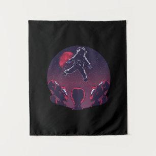 Astronaut Alien Tapestry
