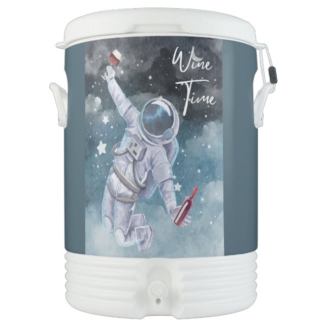 ASTRONAUT AND A  WINE BEVERAGE COOLER (Front)