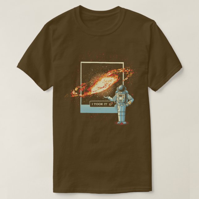 Astronaut Astro Photography of The Universe by Tob T-Shirt (Design Front)