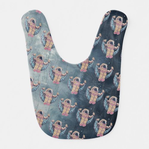 Astronaut Baby Bib
