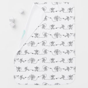 Astronaut Baby Blanket