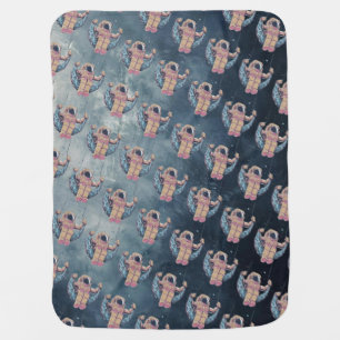 Astronaut Baby Blanket