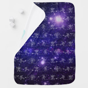 Astronaut Baby Blanket