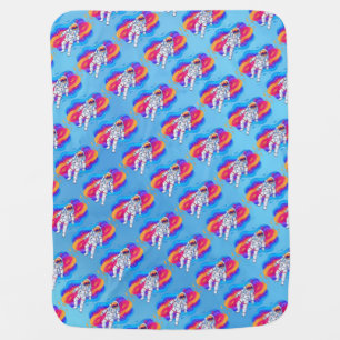 Astronaut Baby Blanket