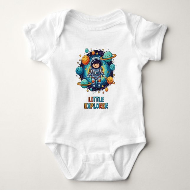 Astronaut Baby Bodysuit (Front)