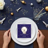 Astronaut Baby One Small Step first Birthday