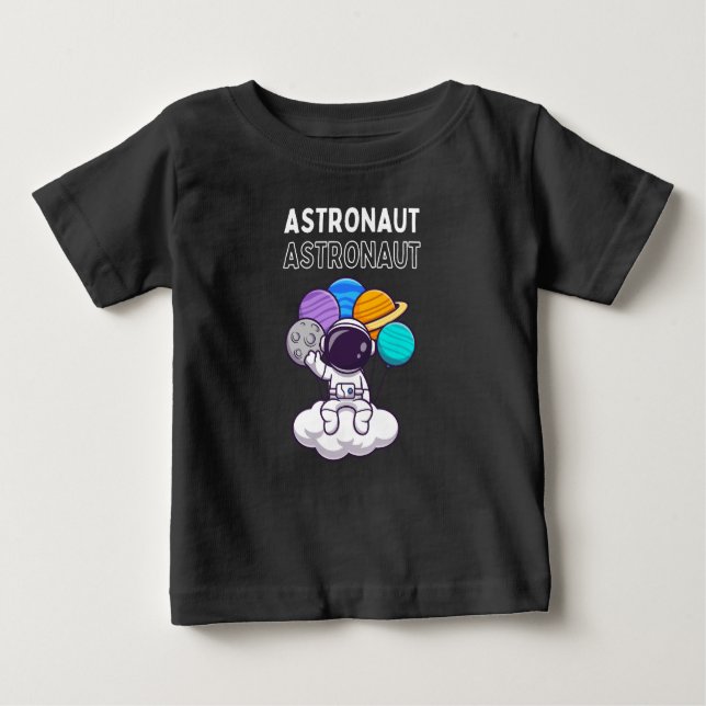 Astronaut  baby T-Shirt (Front)