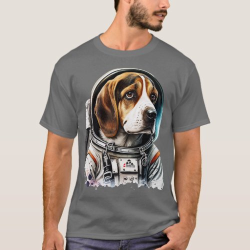 Astronaut Beagle 3 T_Shirt