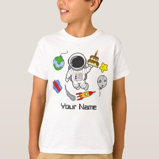 Astronaut Birthday T-Shirt